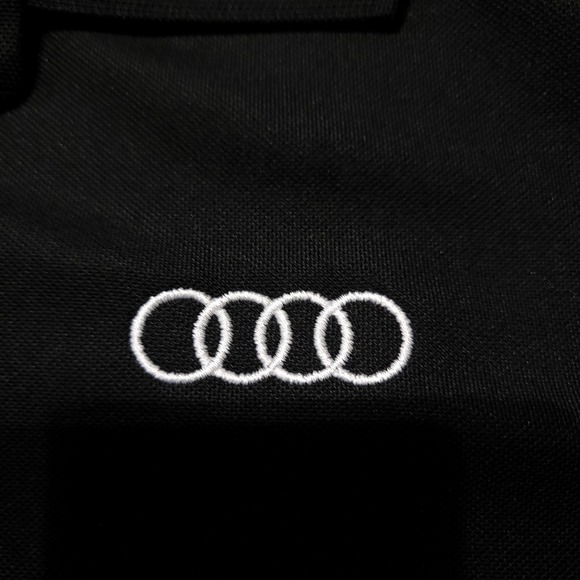 OGIO Audi Golf Polo Mens XL Black Performance - Picture 5 of 10